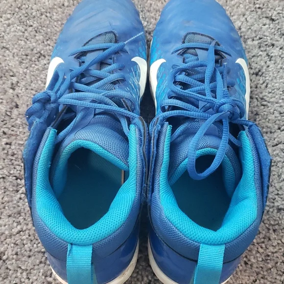 Nike Alpha Menace 2 Shark Cleats, Black, 11 - Picture 5 of 7